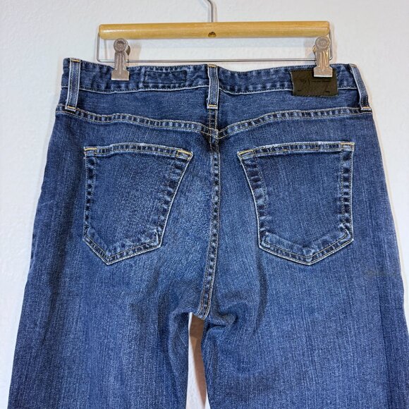 AG Adriano Goldschmied Ex Boyfriend Jeans Slouchy Slim Blue Size 28 - Picture 5 of 12